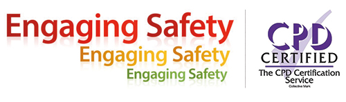 engaging safety logo